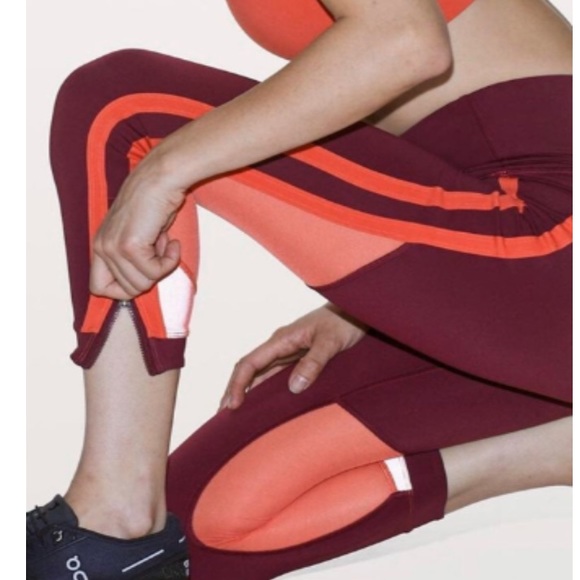 ルルレモン メッシュクロップ Sz8 zip the line 青 新品 Lululemon Mix \u0026 Mesh Long Sleeve - White - lulu fanatics